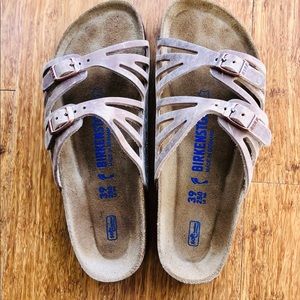 Birkenstock Granada Two-Strap Comfort Sandal